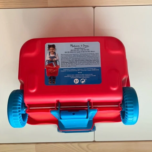 Melissa and Doug Fill and Roll Grocery Basket - Picture 3 of 5